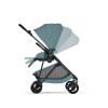 Коляска Cybex Melio Carbon 2026 цвет Stormy Blue
