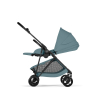 Коляска Cybex Melio Carbon 2026 цвет Stormy Blue