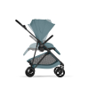 Коляска Cybex Melio Carbon 2026 цвет Stormy Blue
