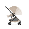 Коляска Cybex Melio Carbon 2026 цвет Almond Beige