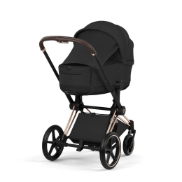 Коляска 2 в 1 Priam 5 Style Collection цвет Sepia Black шасси Rosegold