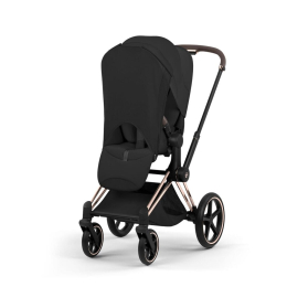 Коляска 2 в 1 Priam 5 Style Collection цвет Sepia Black шасси Rosegold
