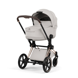 Коляска 2 в 1 Priam 5 Style Collection цвет City Grey шасси Rosegold