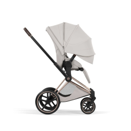 Коляска 2 в 1 Priam 5 Style Collection цвет City Grey шасси Rosegold