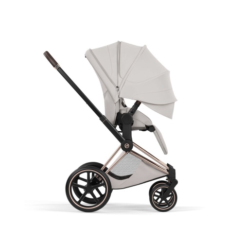 Коляска 2 в 1 Priam 5 Style Collection цвет City Grey шасси Rosegold