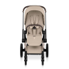 Коляска 2 в 1 Priam 5 Style Collection цвет Cozy Beige шасси Rosegold