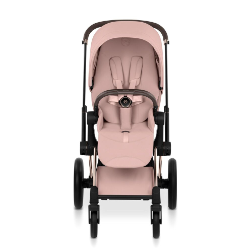 Коляска 2 в 1 Priam 5 Style Collection цвет Peach Pink шасси Rosegold