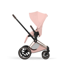 Коляска 2 в 1 Priam 5 Style Collection цвет Peach Pink шасси Rosegold