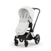Коляска 2 в 1 Priam 5 Style Collection цвет Off White шасси Rosegold