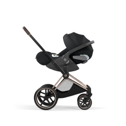Коляска 3 в 1 Cybex Priam V Style цвет Sepia Black шасси Rosegold