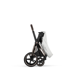 Коляска 3 в 1 Cybex Priam V Style Collection цвет City Grey шасси Rosegold