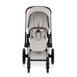 Коляска 3 в 1 Cybex Priam V Style Collection цвет City Grey шасси Rosegold