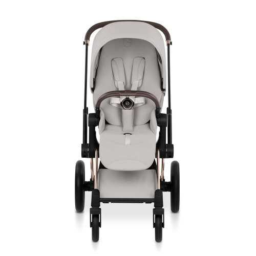 Коляска 3 в 1 Cybex Priam V Style Collection цвет City Grey шасси Rosegold