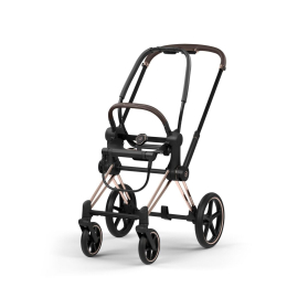 Коляска 3 в 1 Cybex Priam V Style Collection цвет Cozy Beige шасси Rosegold