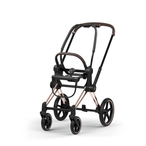 Коляска 3 в 1 Cybex Priam V Style Collection цвет Cozy Beige шасси Rosegold