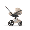 Коляска 3 в 1 Cybex Priam V Style Collection цвет Cozy Beige шасси Rosegold