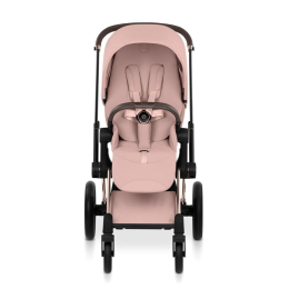 Коляска 3 в 1 Cybex Priam V Style Collection цвет Peach Pink шасси Rosegold