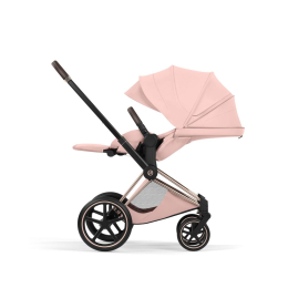 Коляска 3 в 1 Cybex Priam V Style Collection цвет Peach Pink шасси Rosegold