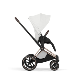 Коляска 3 в 1 Cybex Priam V Style Collection цвет Off White шасси Rosegold