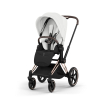 Коляска 3 в 1 Cybex Priam V Style Collection цвет Off White шасси Rosegold