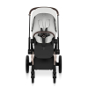 Коляска 3 в 1 Cybex Priam V Style Collection цвет Off White шасси Rosegold