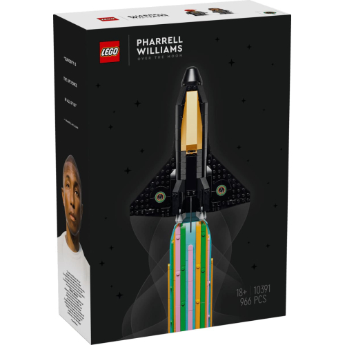Конструктор LEGO Icons 10391 Over the Moon с Фарреллом Уильямсом
