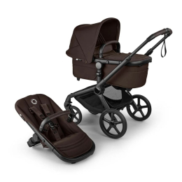 Коляска 2 в 1 Bugaboo Fox 5 Renew 2026 цвет Cocoa brown рама Black