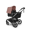 Коляска 2 в 1 Bugaboo Fox 5 Renew 2026 цвет Dusty pink рама Graphite