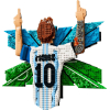 Конструктор LEGO Editions 43018 Лионель Месси – Праздник
