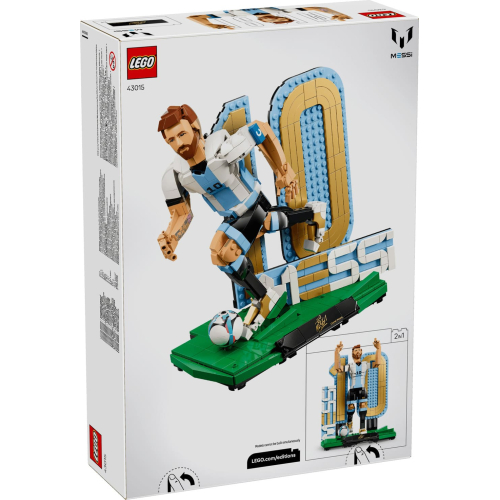 Конструктор LEGO Editions 43015 Лионель Месси – легенда футбола
