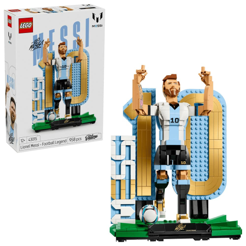 Конструктор LEGO Editions 43015 Лионель Месси – легенда футбола