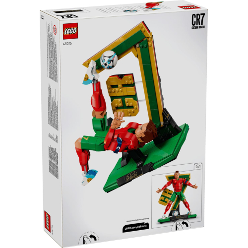 Конструктор LEGO Editions 43016 Криштиану Роналду – легенда футбола