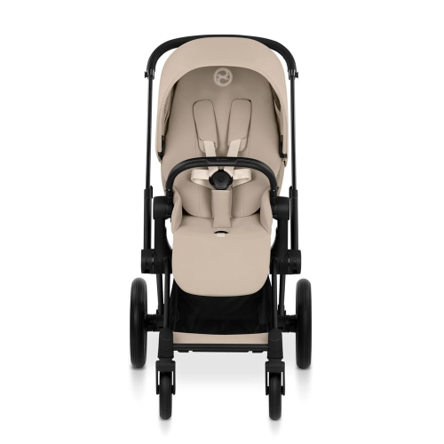 Коляска 3 в 1 Cybex Priam Comfort цвет Cozy Beige шасси Matt Black