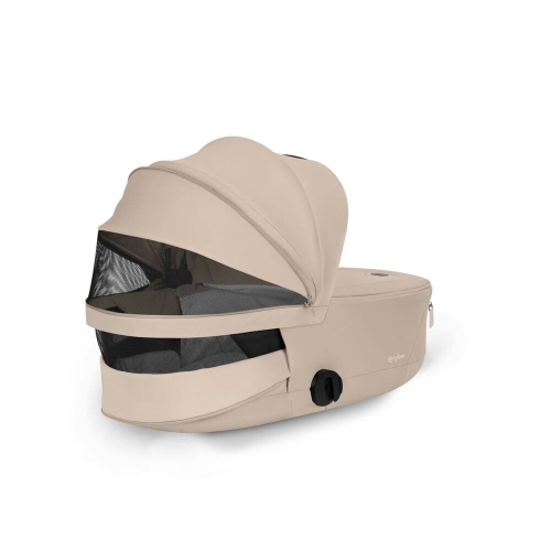 Коляска 3 в 1 Cybex Priam Comfort цвет Cozy Beige шасси Matt Black