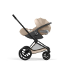 Коляска 3 в 1 Cybex Priam Comfort цвет Cozy Beige шасси Matt Black