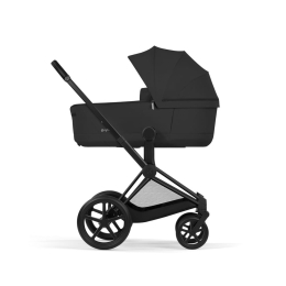 Коляска 3 в 1 Cybex Priam 5 Comfort цвет Sepia Black шасси Matt Black
