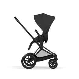 Коляска 3 в 1 Cybex Priam 5 Comfort цвет Sepia Black шасси Matt Black