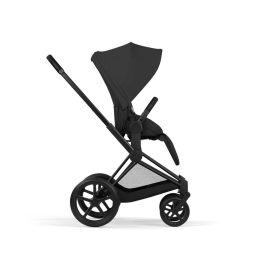 Коляска 3 в 1 Cybex Priam 5 Comfort цвет Sepia Black шасси Matt Black