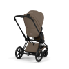 Коляска 2 в 1 Priam 5 Comfort цвет Coconut Brown шасси Matt Black