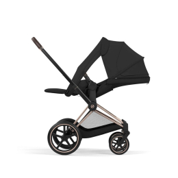 Коляска 2 в 1 Priam 5 Comfort цвет Sepia Black шасси Rosegold
