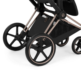 Коляска 2 в 1 Priam 5 Comfort цвет Sepia Black шасси Rosegold