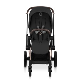 Коляска 2 в 1 Priam 5 Comfort цвет Sepia Black шасси Rosegold