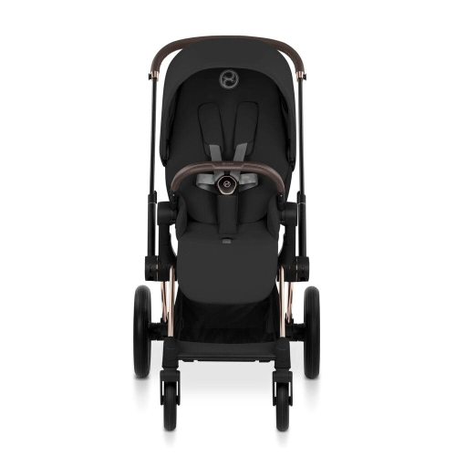 Коляска 2 в 1 Priam 5 Comfort цвет Sepia Black шасси Rosegold