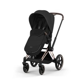 Коляска 2 в 1 Priam 5 Comfort цвет Sepia Black шасси Rosegold