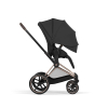 Коляска 2 в 1 Priam 5 Comfort цвет Sepia Black шасси Rosegold