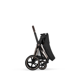 Коляска 2 в 1 Priam 5 Comfort цвет Sepia Black шасси Rosegold