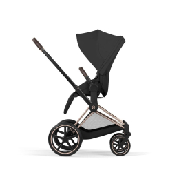Коляска 2 в 1 Priam 5 Comfort цвет Sepia Black шасси Rosegold
