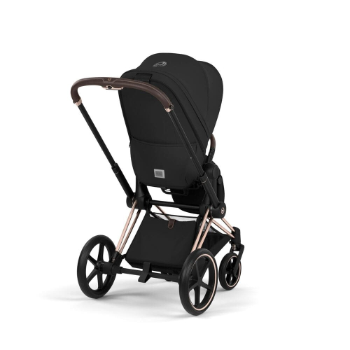 Коляска 3 в 1 Cybex Priam 5 Comfort цвет Sepia Black шасси Rosegold