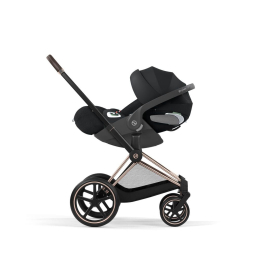 Коляска 3 в 1 Cybex Priam 5 Comfort цвет Sepia Black шасси Rosegold