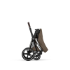 Коляска 2 в 1 Priam 5 Style Collection цвет Coconut Brown шасси Chrome